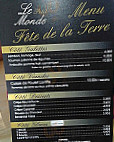 Le Petit Monde menu