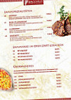 Bacchus Griechisches menu