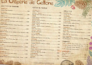 La Creperie De Gellone menu