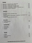 Restaurant Kamin menu