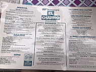 El Charro Cafe menu