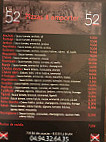 Le 52 menu