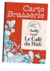 Café Du Midi menu