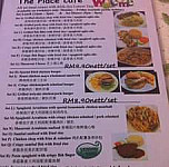 The Place Cafe menu