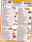 What's Up Dawg's menu