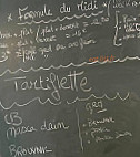 Le Café Bondu menu