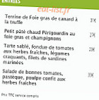 La Table Des Merville Thierry Merville menu