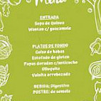Casa Vrinda Lima menu