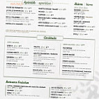 Signorizza menu