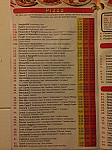Pizzeria Pinnochio menu
