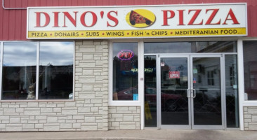 Dino's Pizza outside