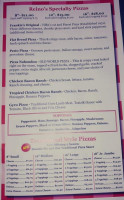 Reino's Pizza Pasta menu
