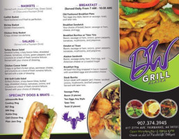 Dw Grill Catering menu