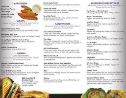 Dw Grill Catering menu