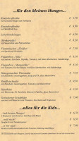 Alt Medenheimer Stube menu