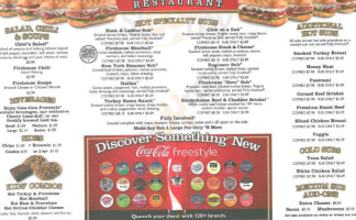 Firehouse Subs Duncan menu
