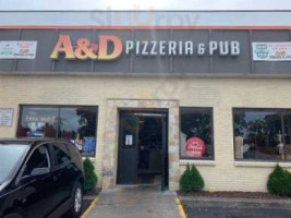 A&d Pizza Pub inside
