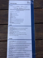 Blu Fig menu