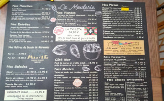 La Palmeraie menu