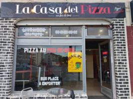 La Casa Del Pizza food