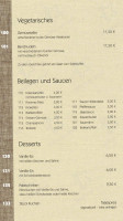 Steakhaus menu