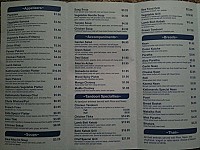 The Kathmandu menu