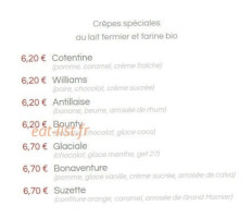 L'Annexe menu