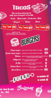 Pizz-burger menu