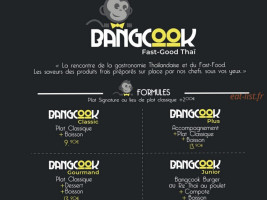 Bangcook Fast-good Thai Argenteuil menu