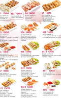 Sushi Z8 menu
