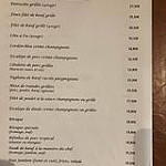 Les Etoiles Du Cap Vert menu