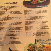 Las Fuentes Steak And Grill menu