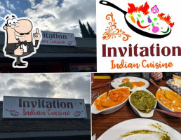 Invitation Indian Cuisine inside