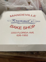 Mandeville Bake Shop food