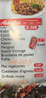 Anamour Grill menu