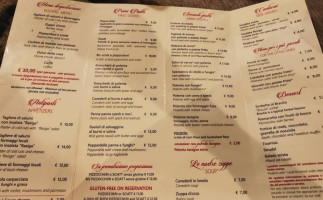 Tipico Valtellinese La Rasiga Bormio menu