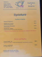 Gasthof Zur Post Thiersheim menu