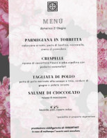 Borgo Pianello menu