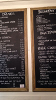 Mary Ward Centre Cafe menu