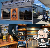 Beach Fire Brewing and Nosh House food