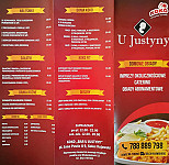 U Justyny menu