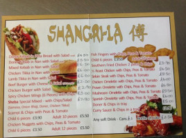 Shangri-la Indian Malaysian Takeaway food