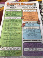 Barney's Beanery - Santa Monica menu