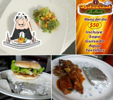 La Huerta, Restaurant-bar food