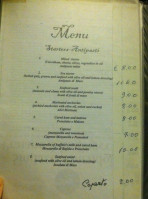 La Conchiglia menu