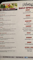 The Bittmore Tap and Grill menu