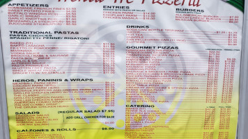 Trenta Tre Pizzeria menu