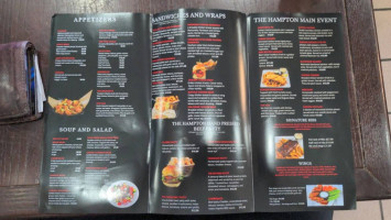 Hampton And Grill menu