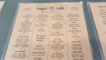 Bagel Cafe menu
