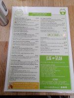 Leaf And Bean Cafe menu